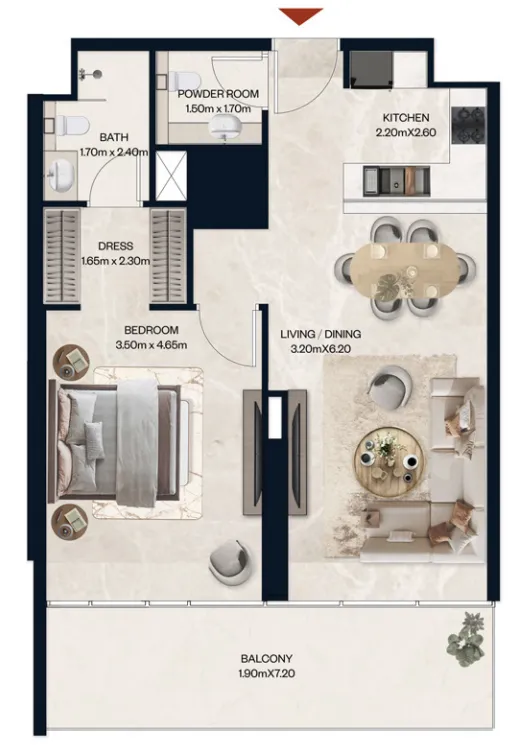 Al Tareq Star Real Estate Development Norah Residence floor plan