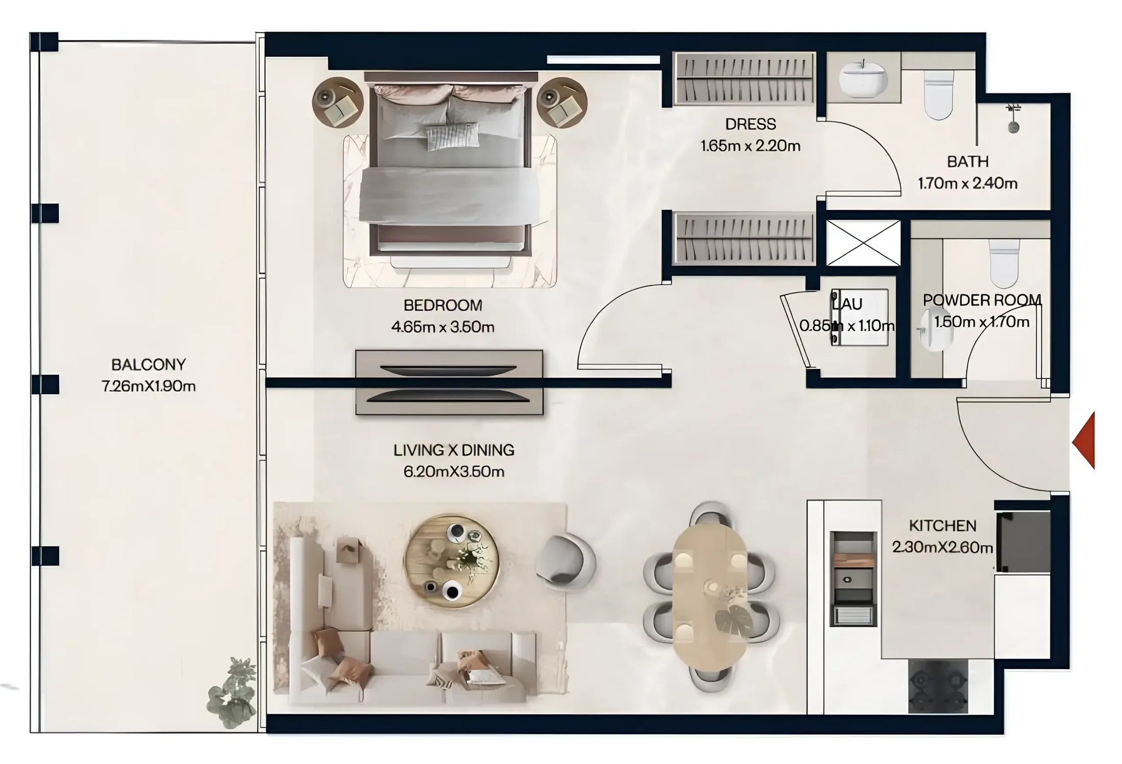 Al Tareq Star Real Estate Development Norah Residence floor plan