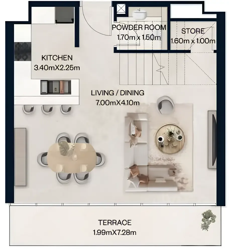 Al Tareq Star Real Estate Development Norah Residence floor plan