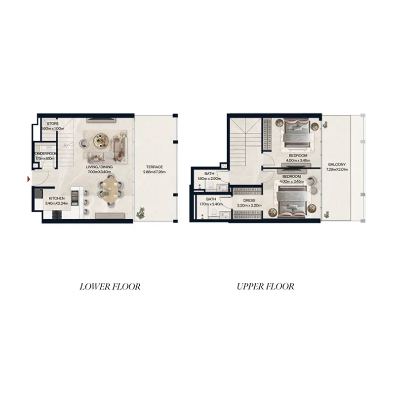 Al Tareq Star Real Estate Development Norah Residence floor plan