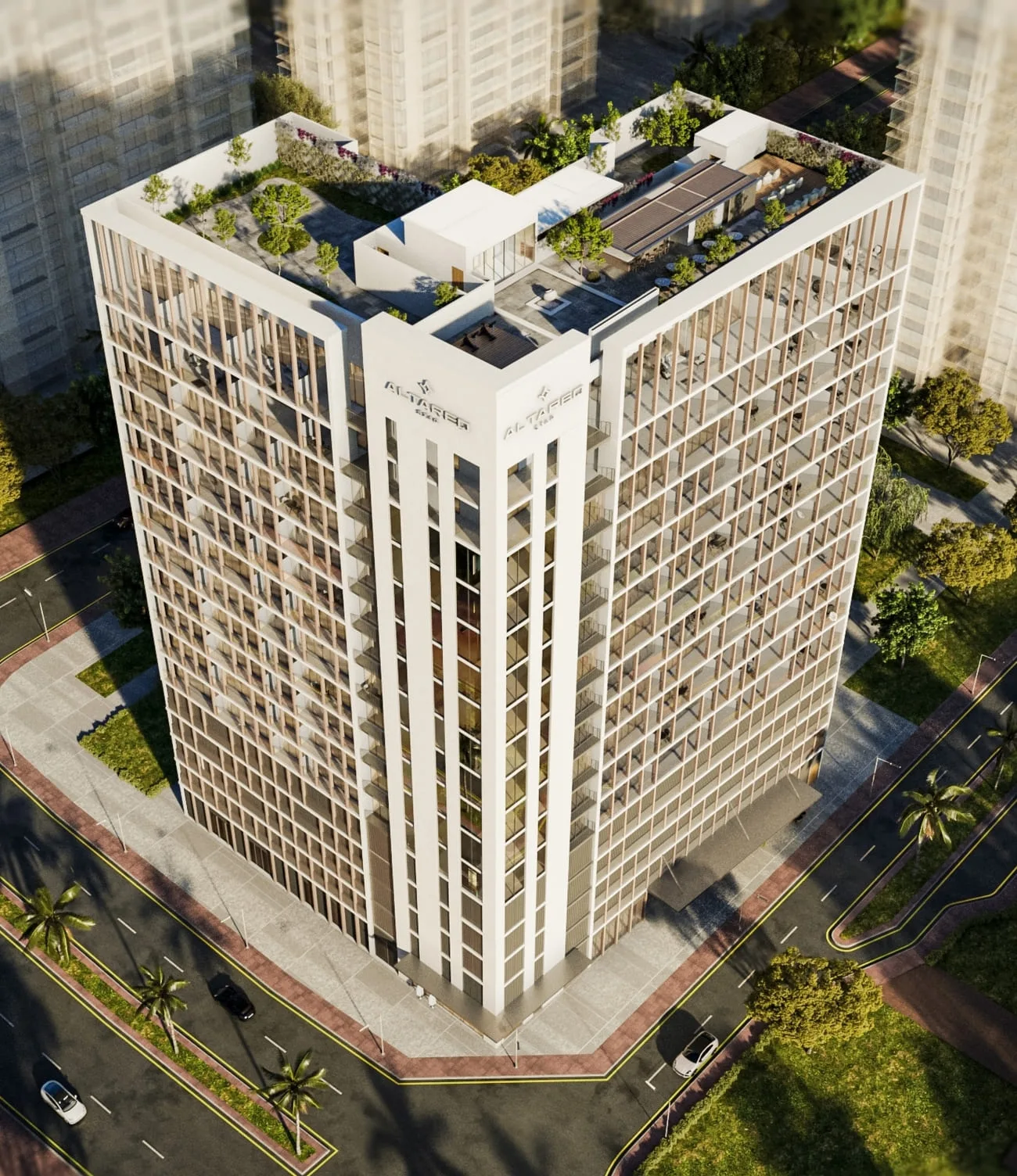Exterior at Norah Residence in JVC (Jumeirah Village Circle) Dubai