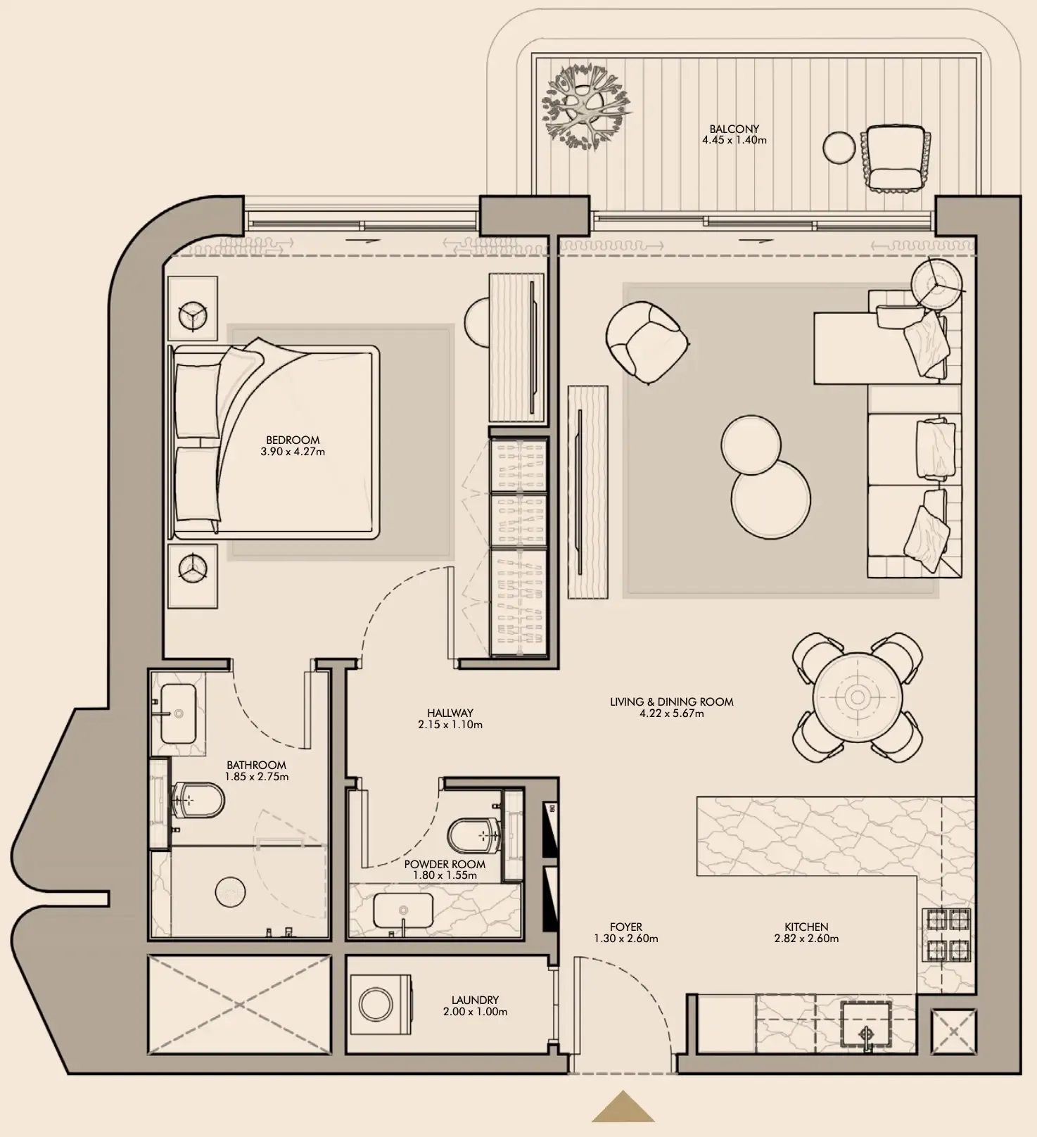 Meraas Nourelle floor plan