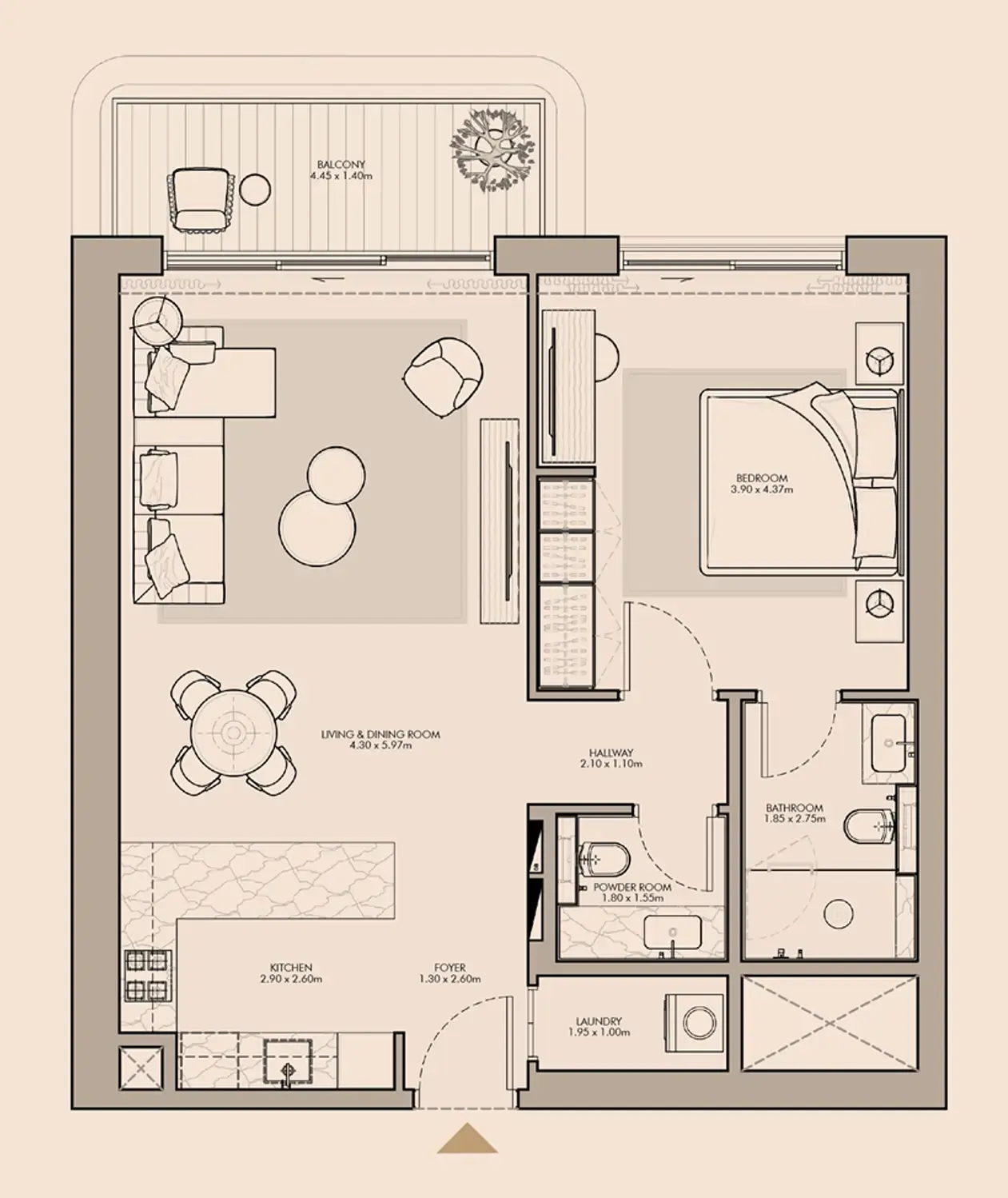 Meraas Nourelle floor plan