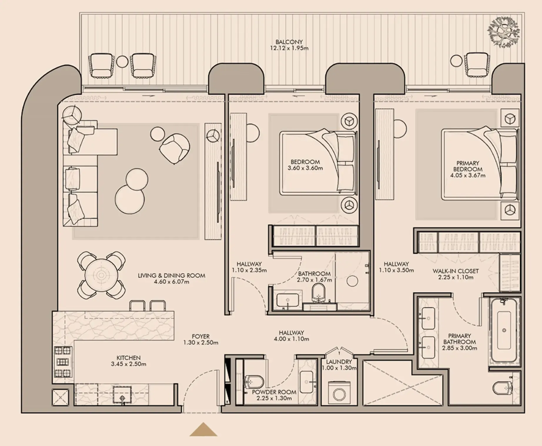 Meraas Nourelle floor plan