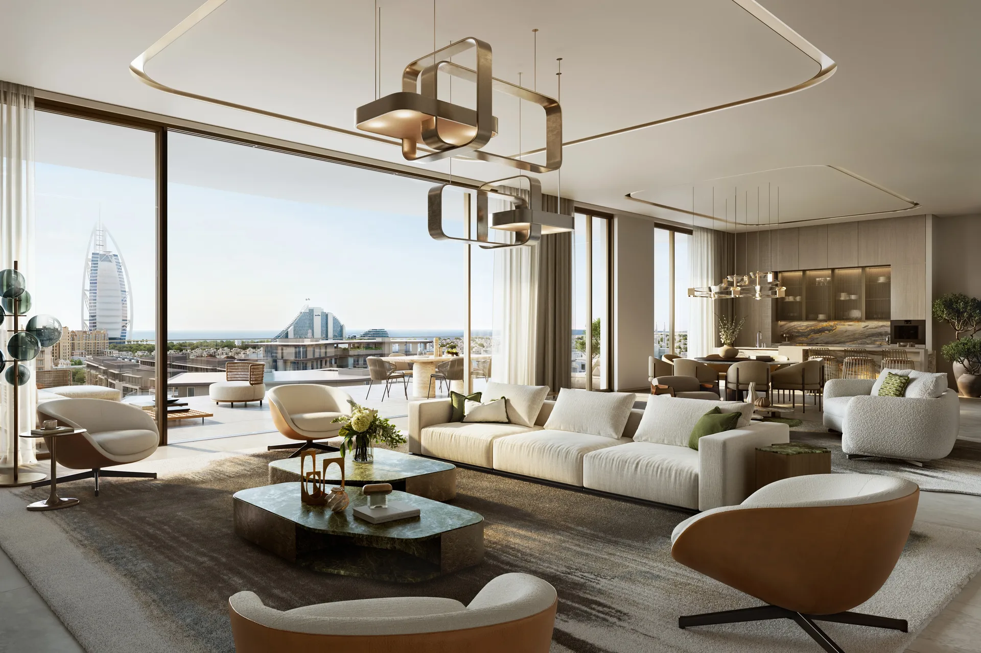 Interior at Nourelle in MJL (Madinat Jumeirah Living) Dubai