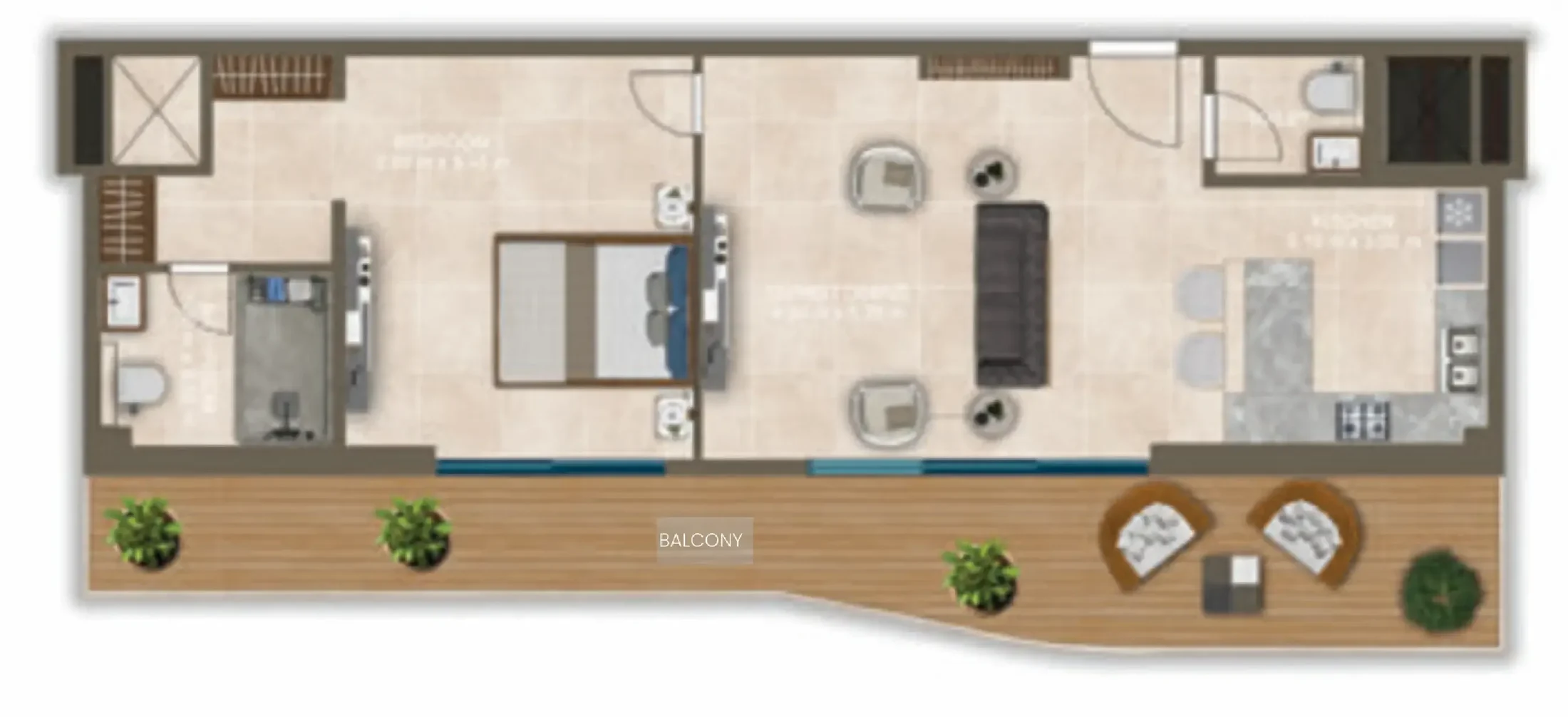 Al Ansari Properties Nova Tower floor plan