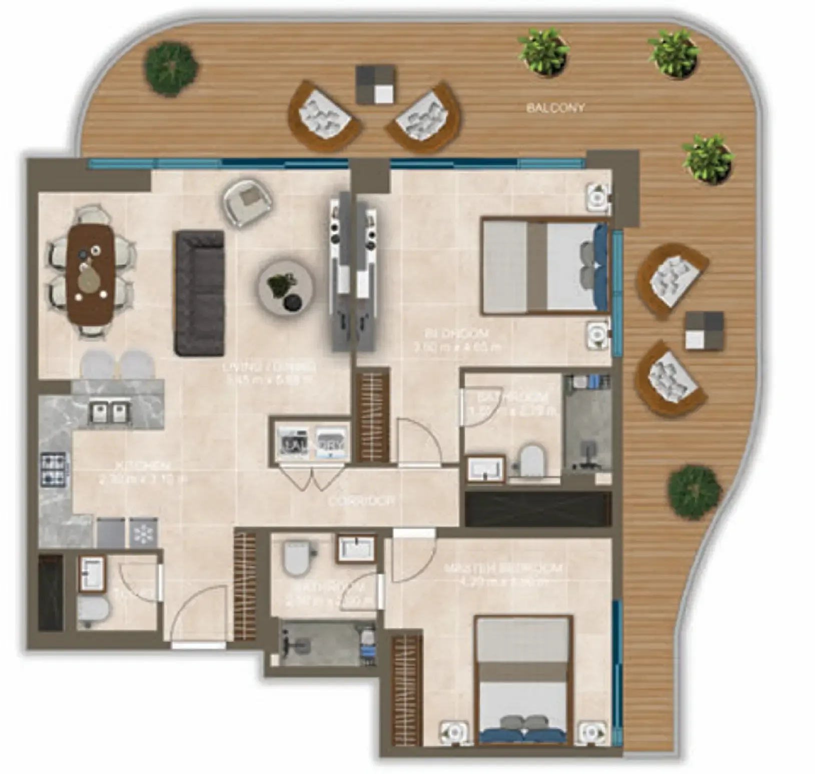 Al Ansari Properties Nova Tower floor plan