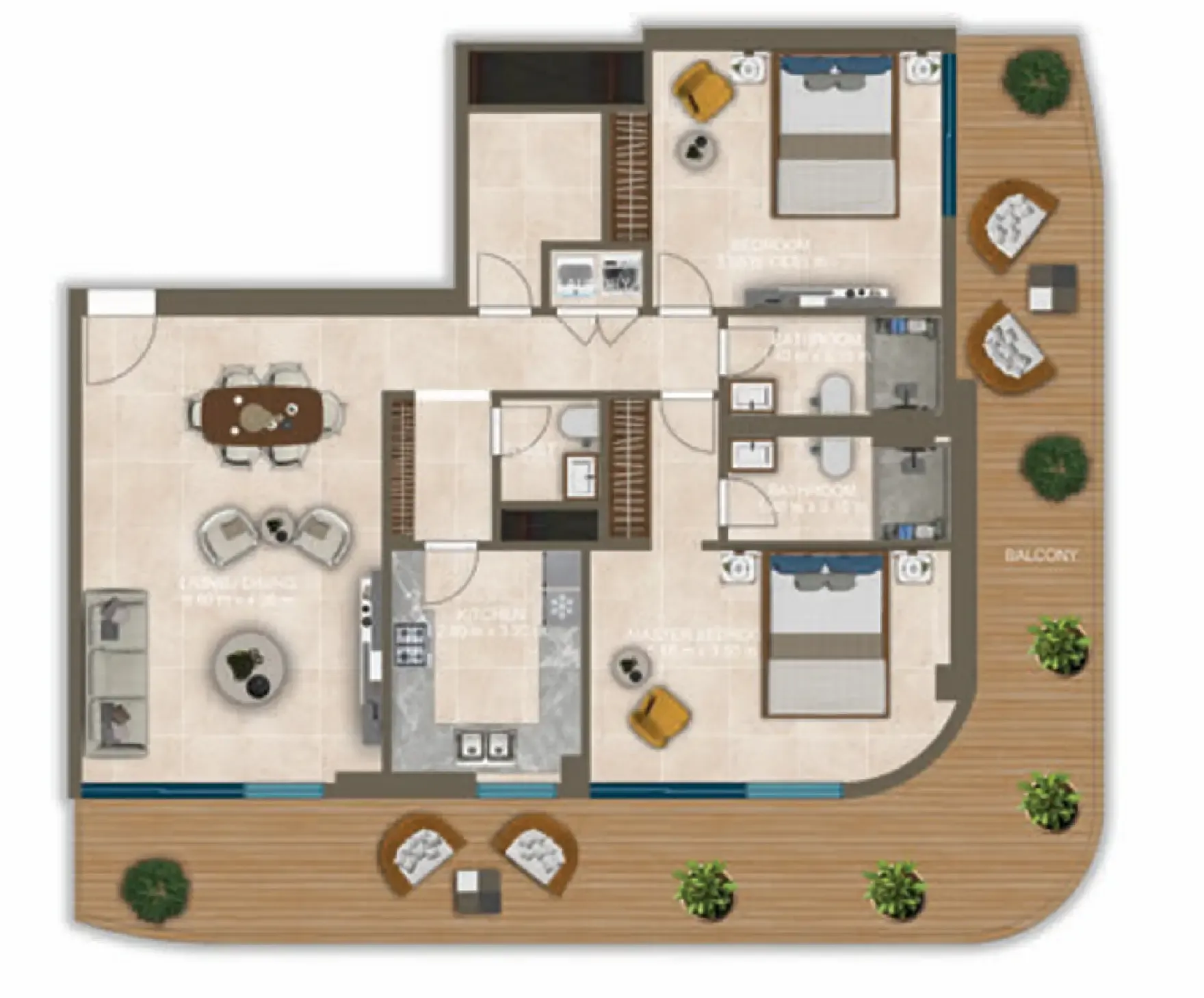 Al Ansari Properties Nova Tower floor plan