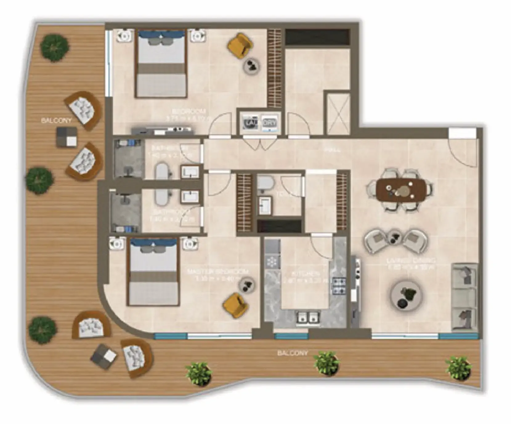 Al Ansari Properties Nova Tower floor plan