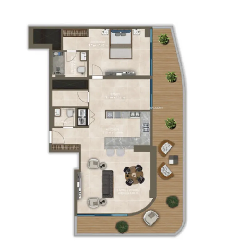 Al Ansari Properties Nova Tower floor plan
