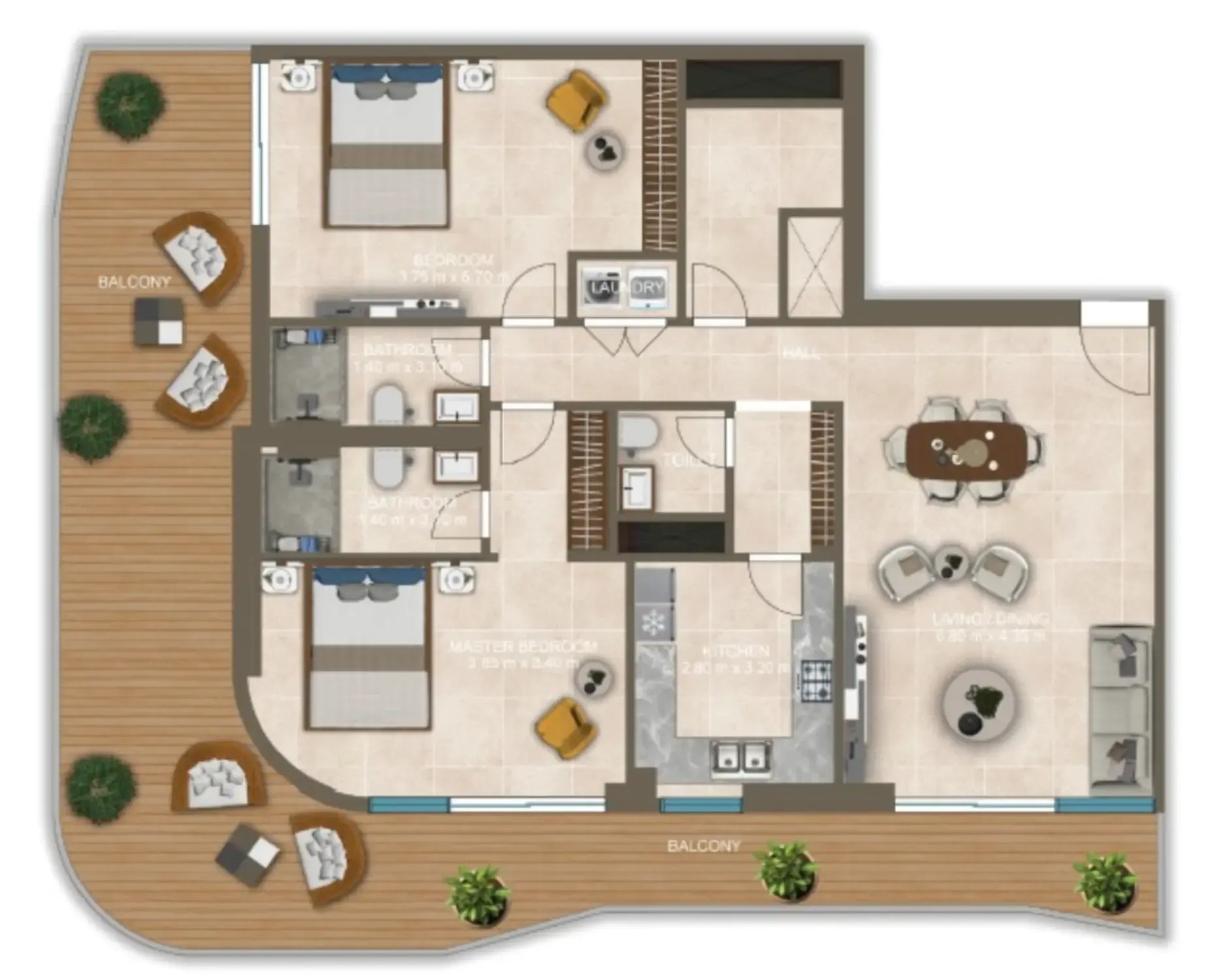Al Ansari Properties Nova Tower floor plan