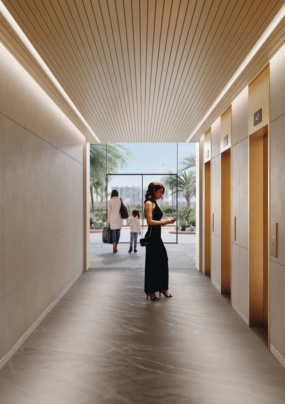 Al Ansari Properties Nova Tower Lobby
