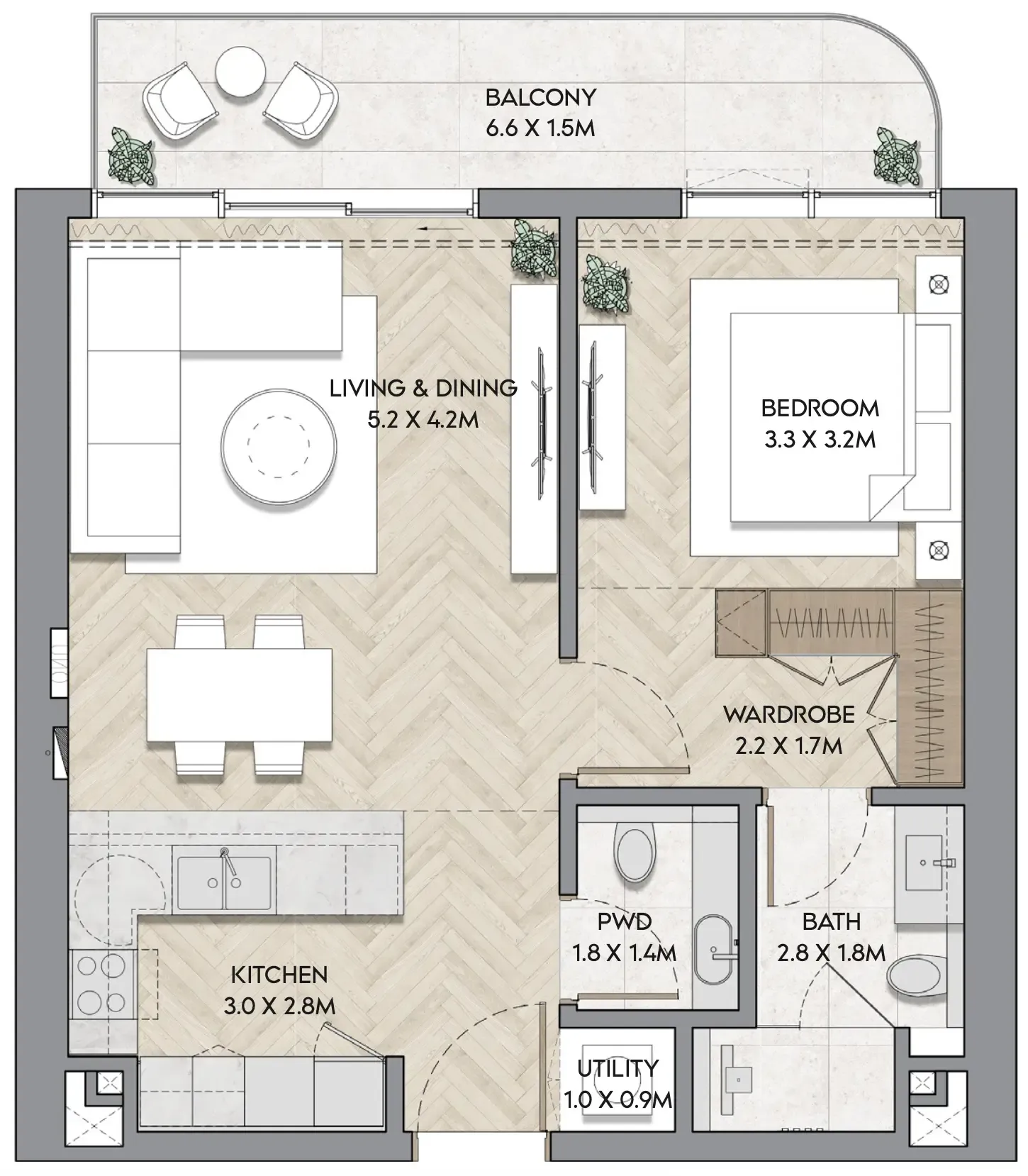 RAK Properties Nura floor plan