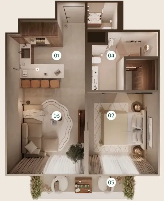 Yard Oak Yard floor plan