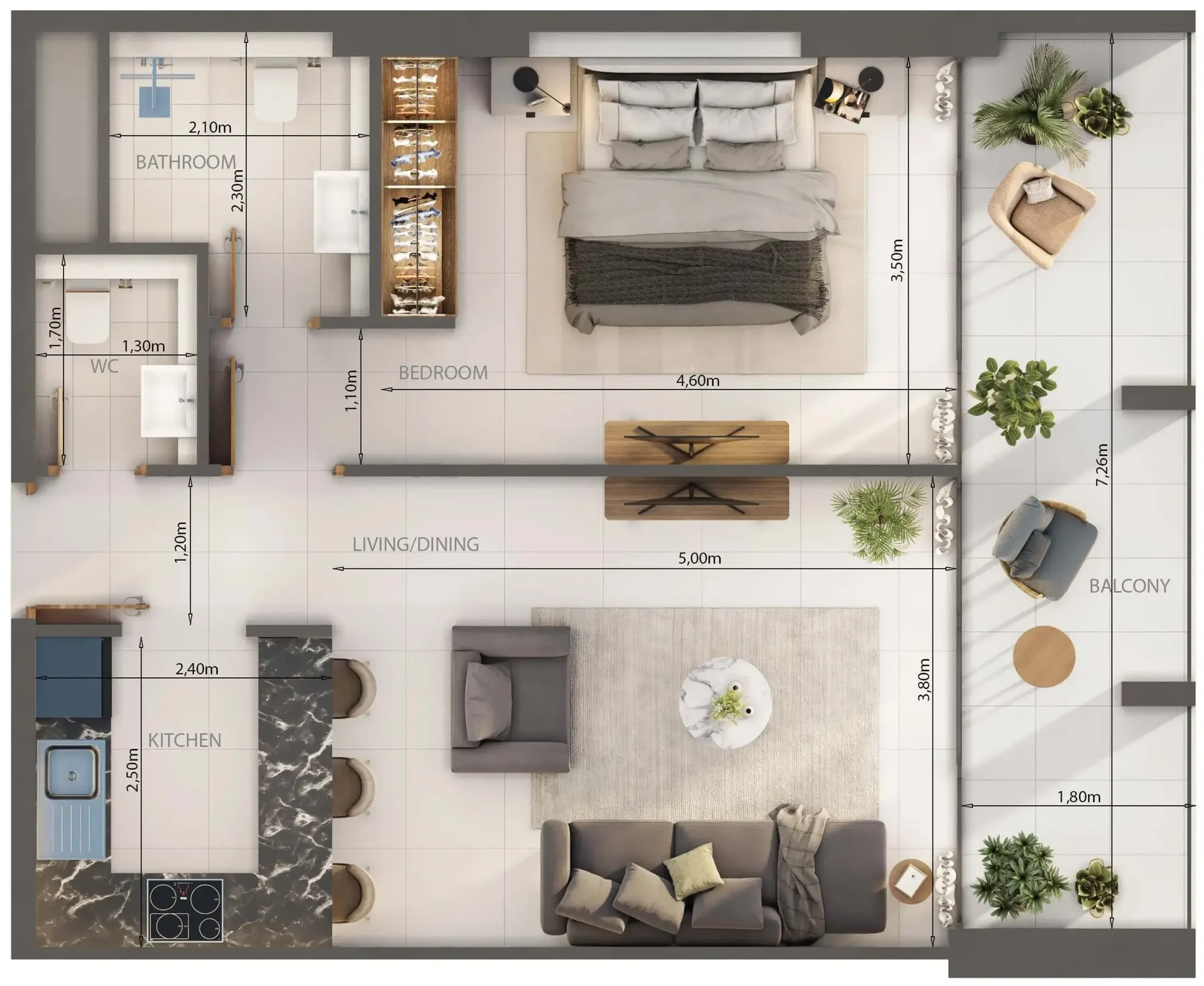 Uniestate Properties Oasis Lofts floor plan