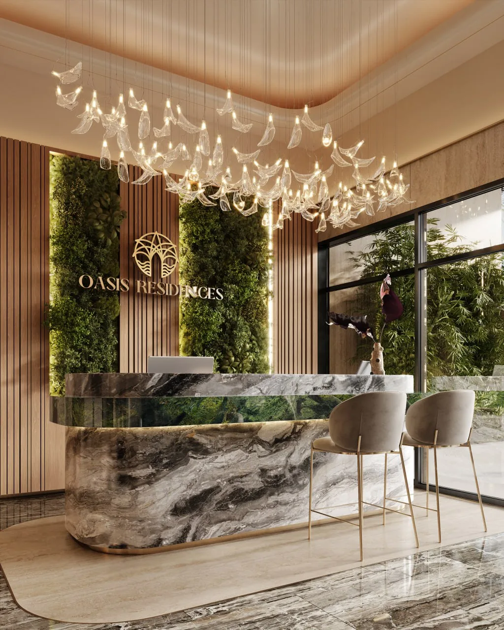 HZ DEVELOPMENT Oasis Residences Lobby