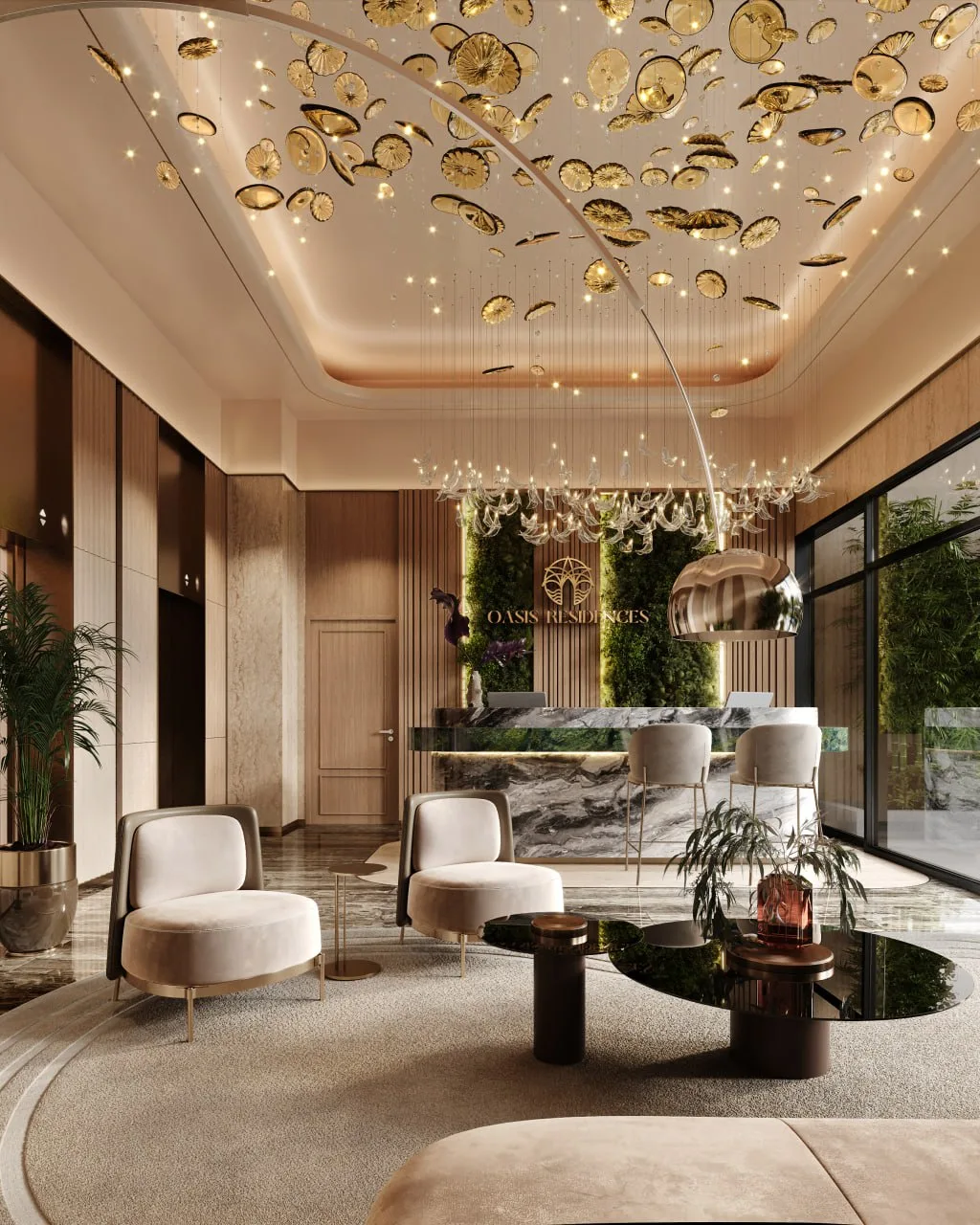 HZ DEVELOPMENT Oasis Residences Lobby