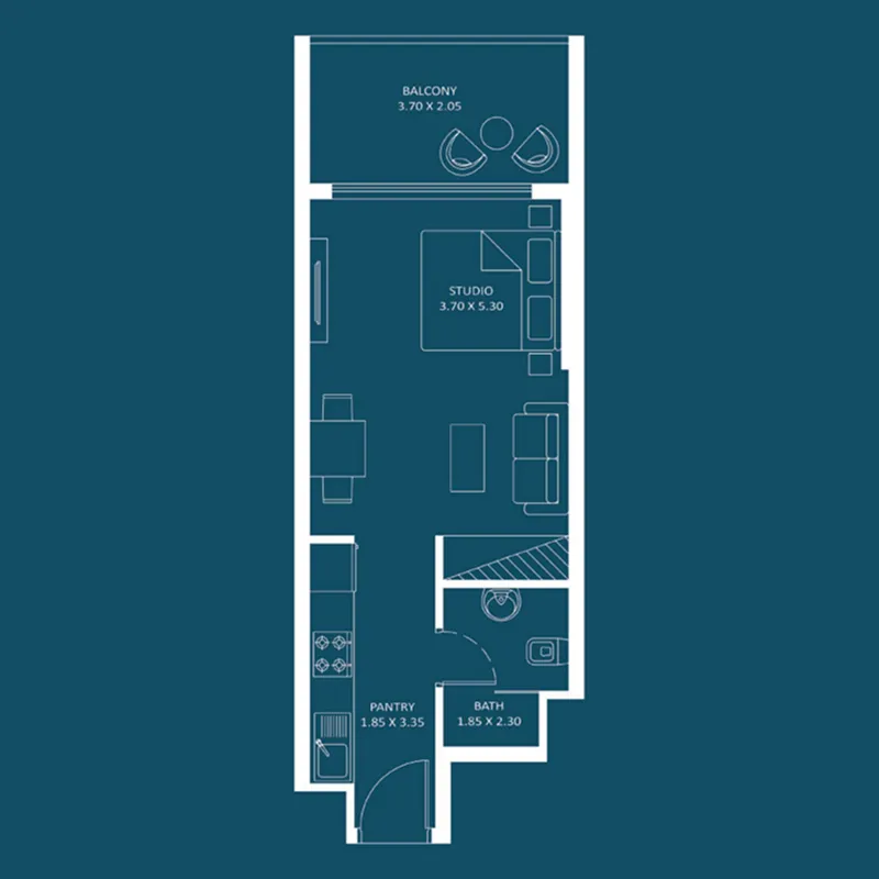 Danube Oasiz 2 floor plan