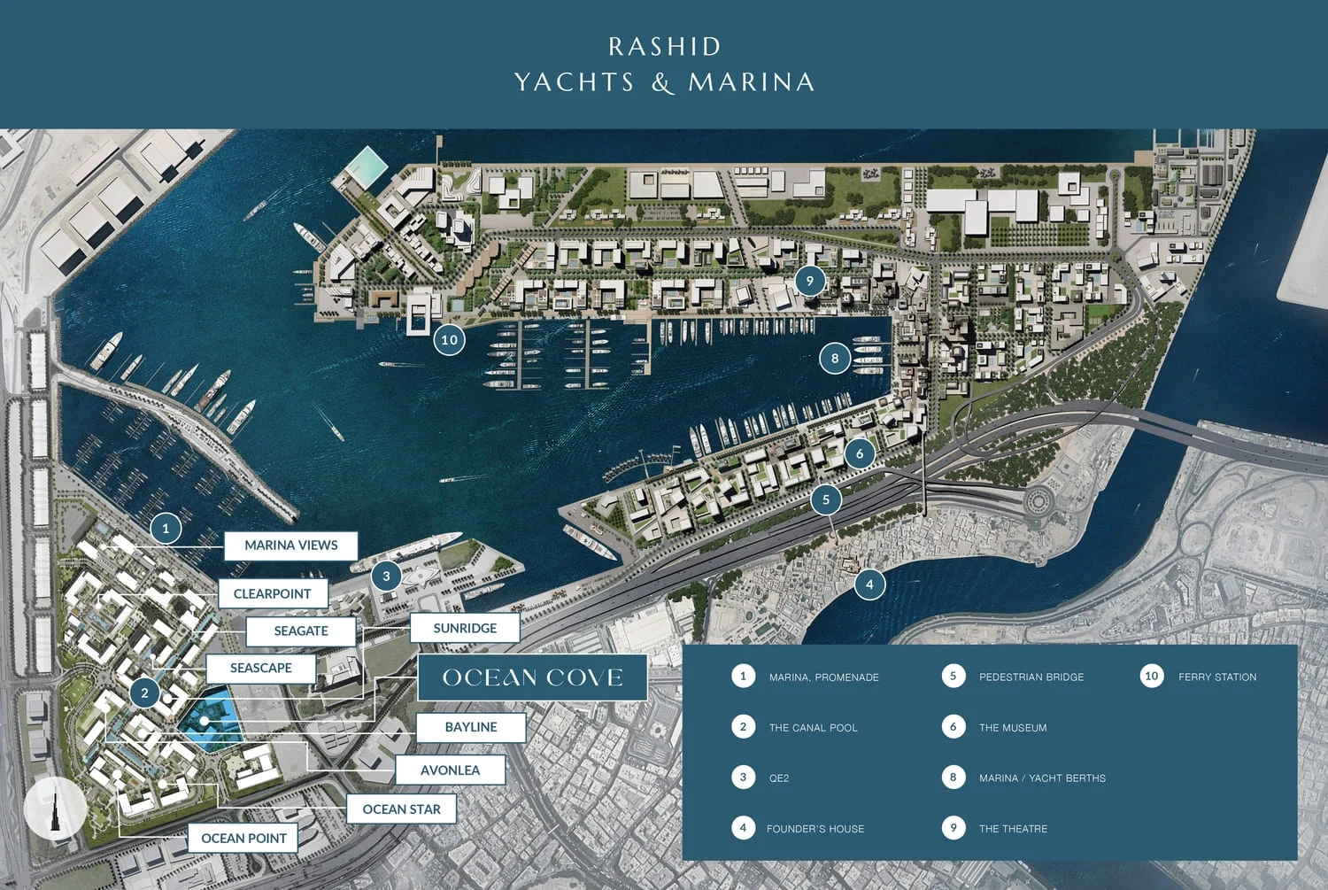 Emaar Ocean Cove master plan
