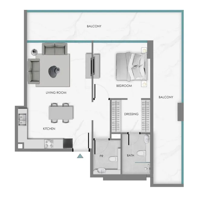 Samana Ocean Crest floor plan