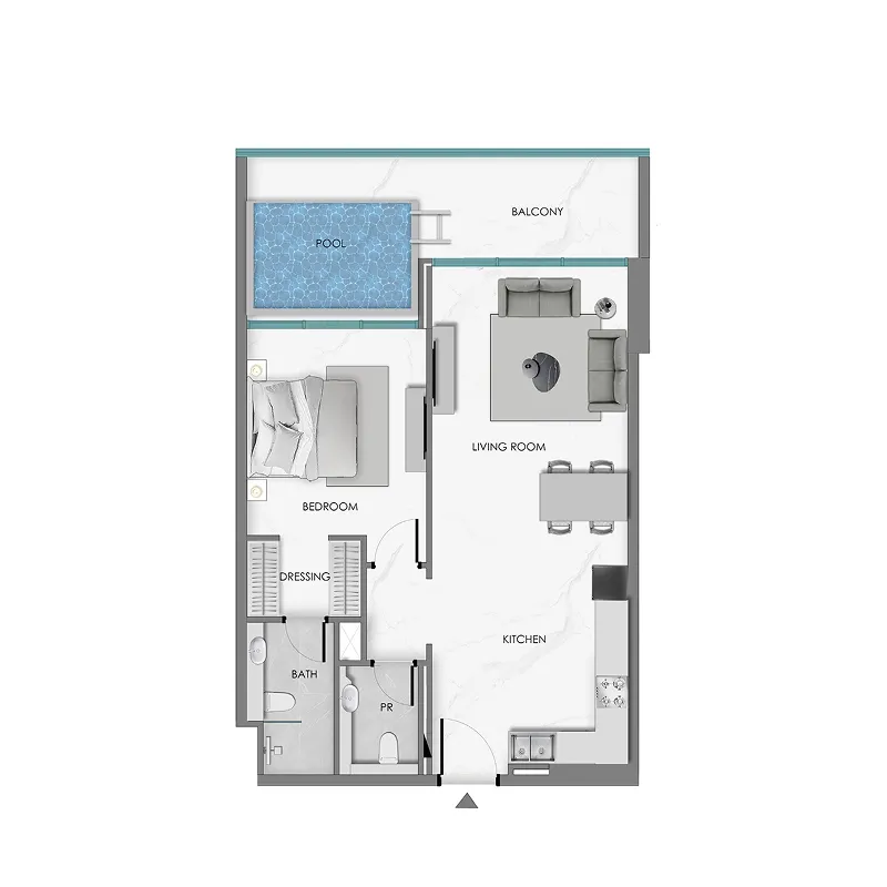 Samana Ocean Crest floor plan