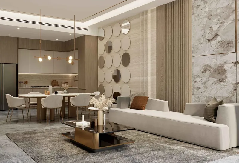 Interior at Ocean Crest in Dubai Islands Dubai