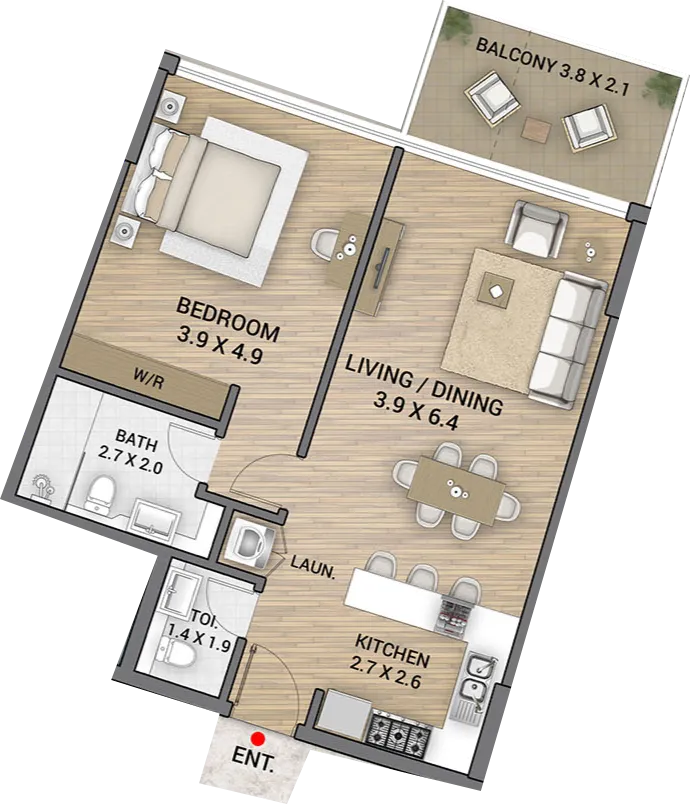 AAA Real Estate Development Ocean Tower floor plan