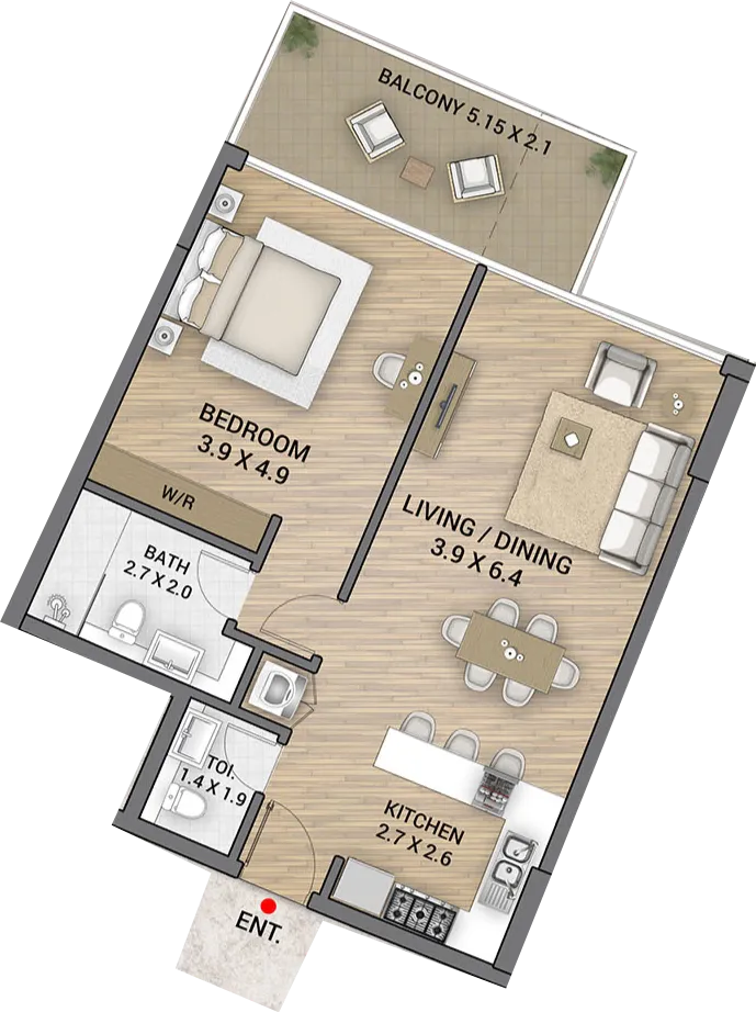 AAA Real Estate Development Ocean Tower floor plan