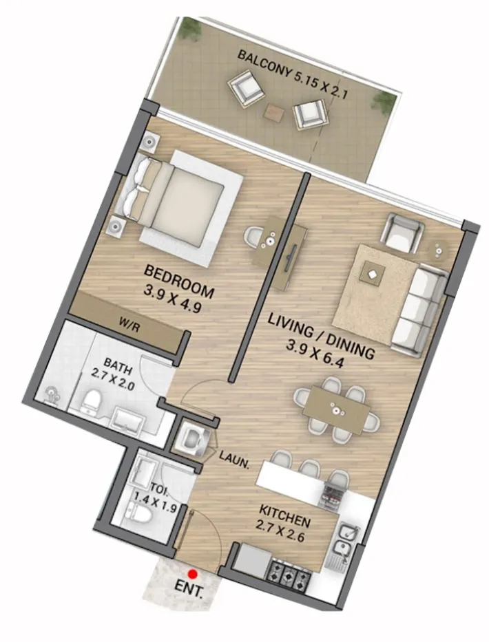 AAA Real Estate Development Ocean Tower floor plan