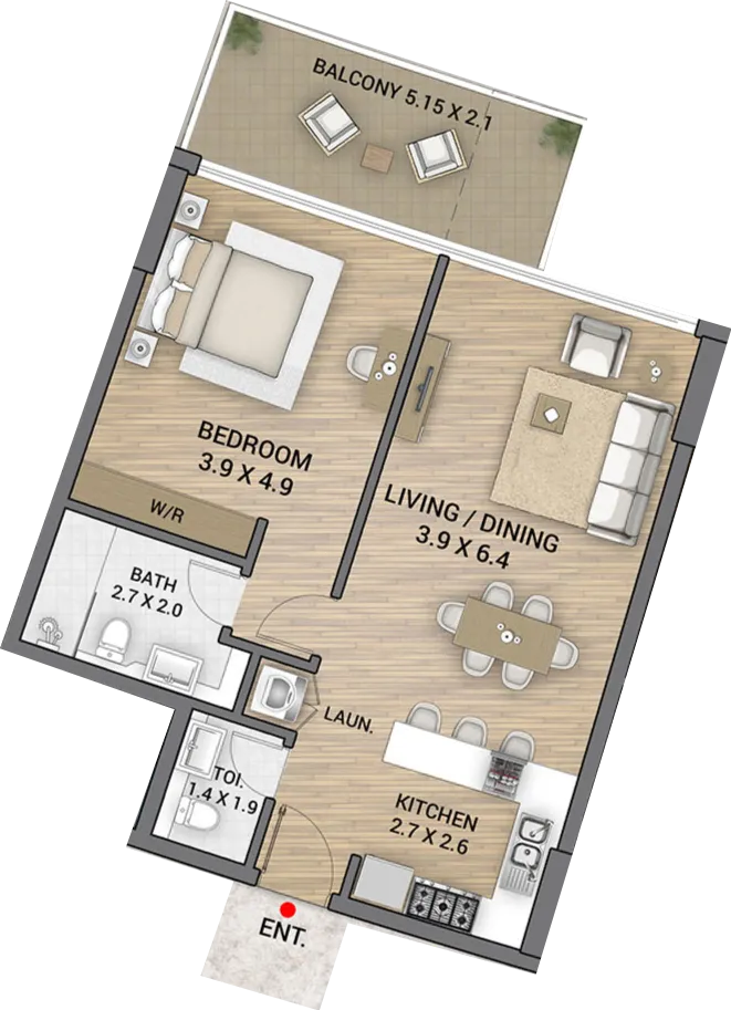 AAA Real Estate Development Ocean Tower floor plan