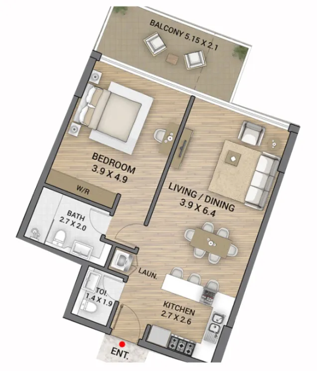 AAA Real Estate Development Ocean Tower floor plan