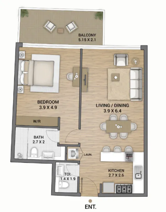AAA Real Estate Development Ocean Tower floor plan