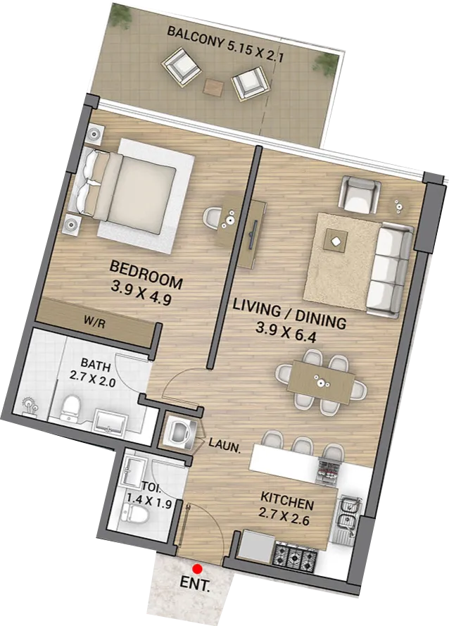 AAA Real Estate Development Ocean Tower floor plan
