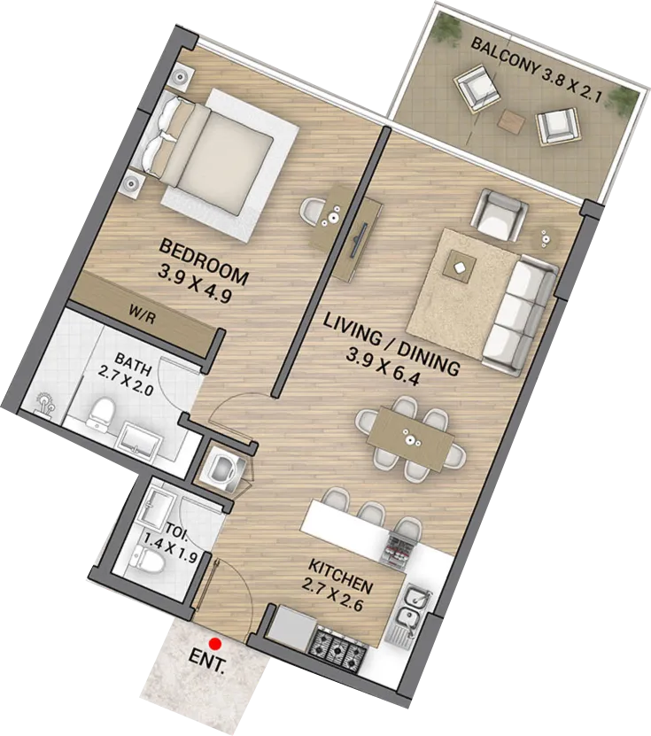 AAA Real Estate Development Ocean Tower floor plan