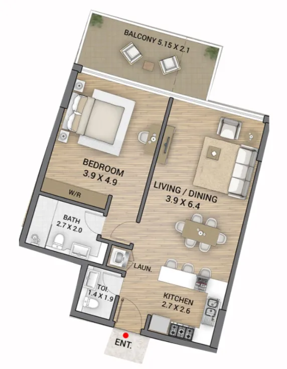AAA Real Estate Development Ocean Tower floor plan