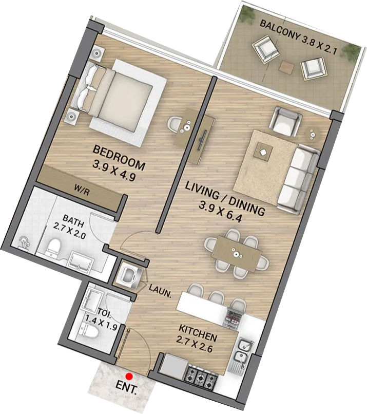 AAA Real Estate Development Ocean Tower floor plan