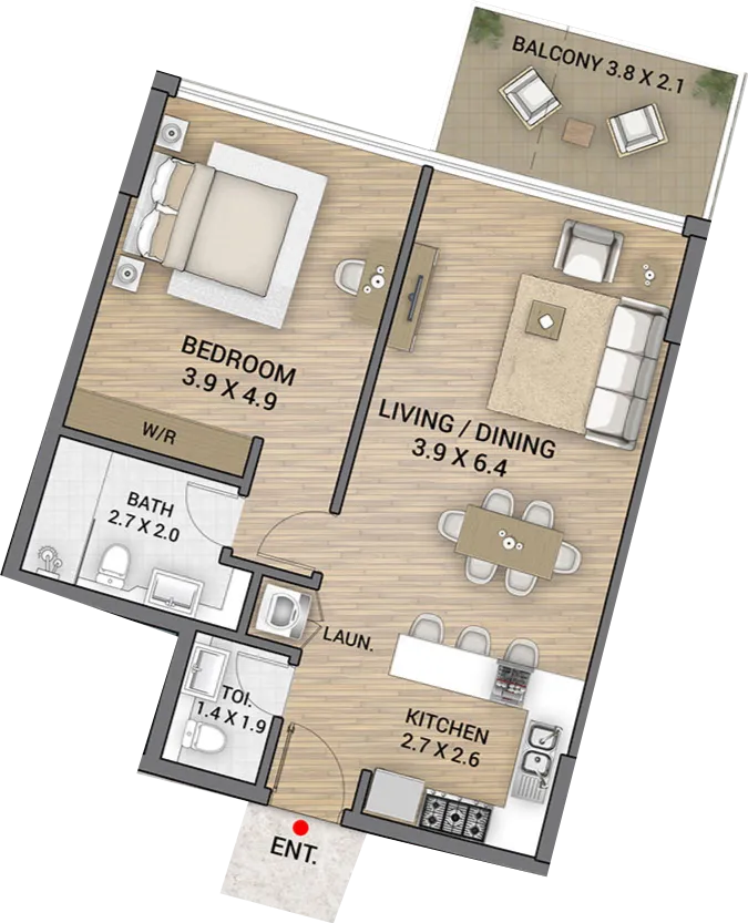 AAA Real Estate Development Ocean Tower floor plan