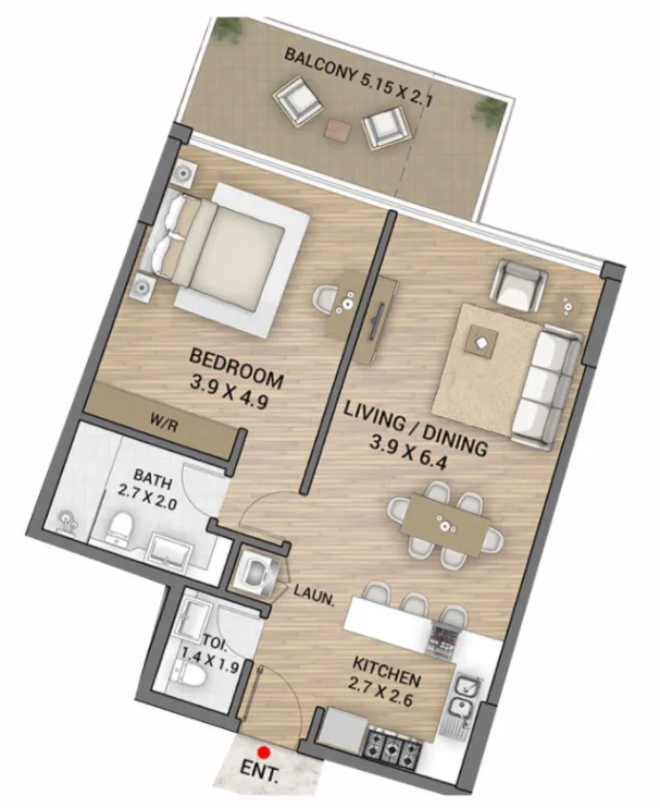 AAA Real Estate Development Ocean Tower floor plan