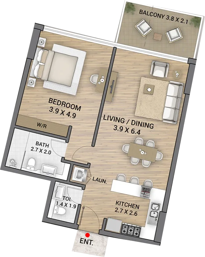 AAA Real Estate Development Ocean Tower floor plan