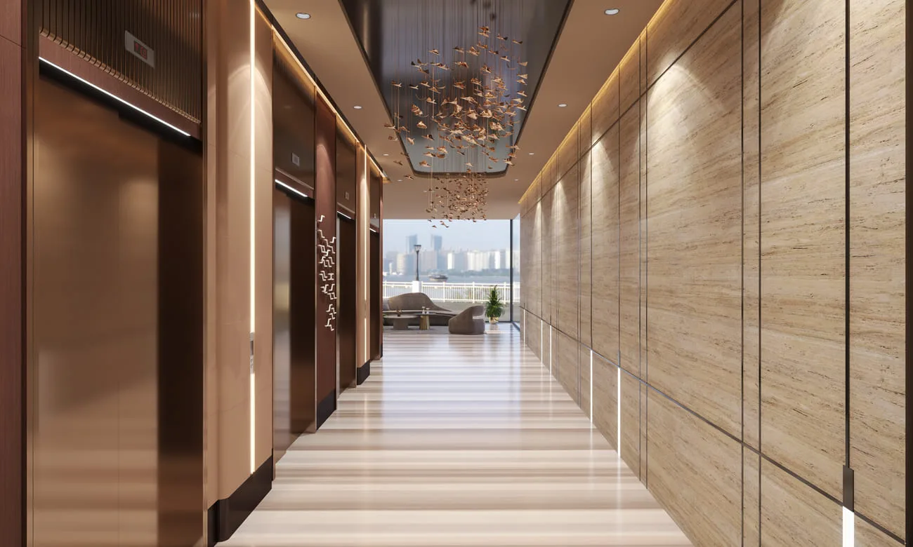 AAA Real Estate Development Ocean Tower Lobby
