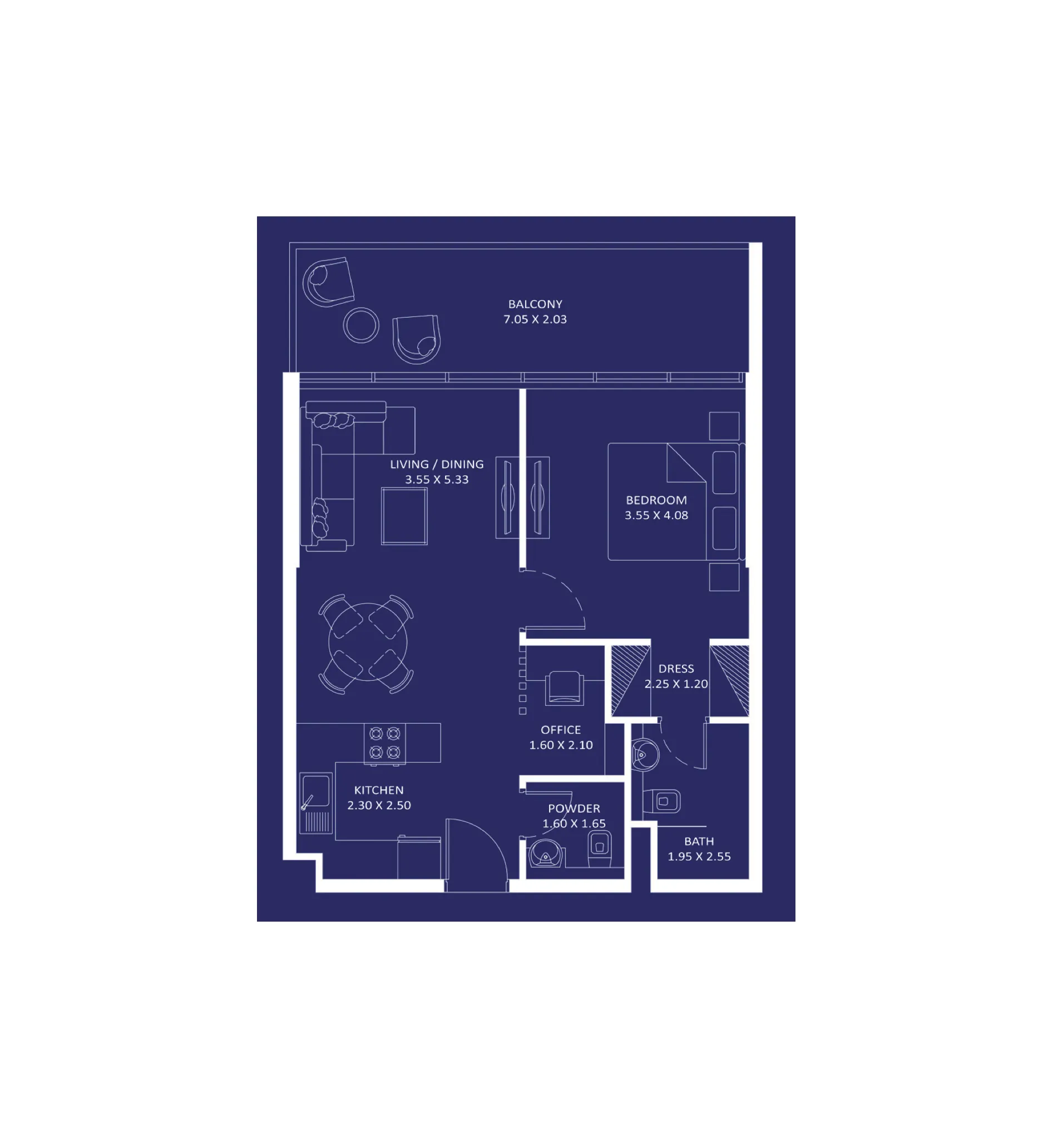 Danube Oceanz floor plan
