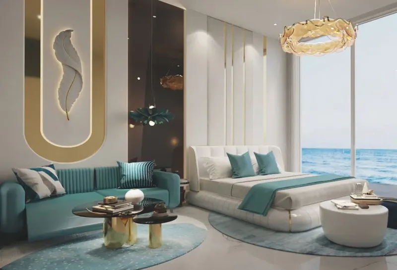 Interior at Oceanz in Maritime City Dubai
