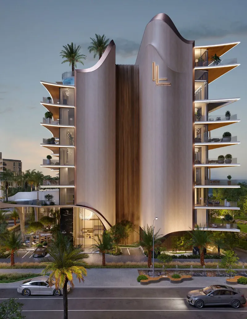 Exterior at Ola Residence in Al Marjan Island Ras Al Khaimah