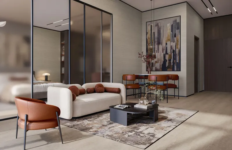 Interior at Ola Residence in Al Marjan Island Ras Al Khaimah