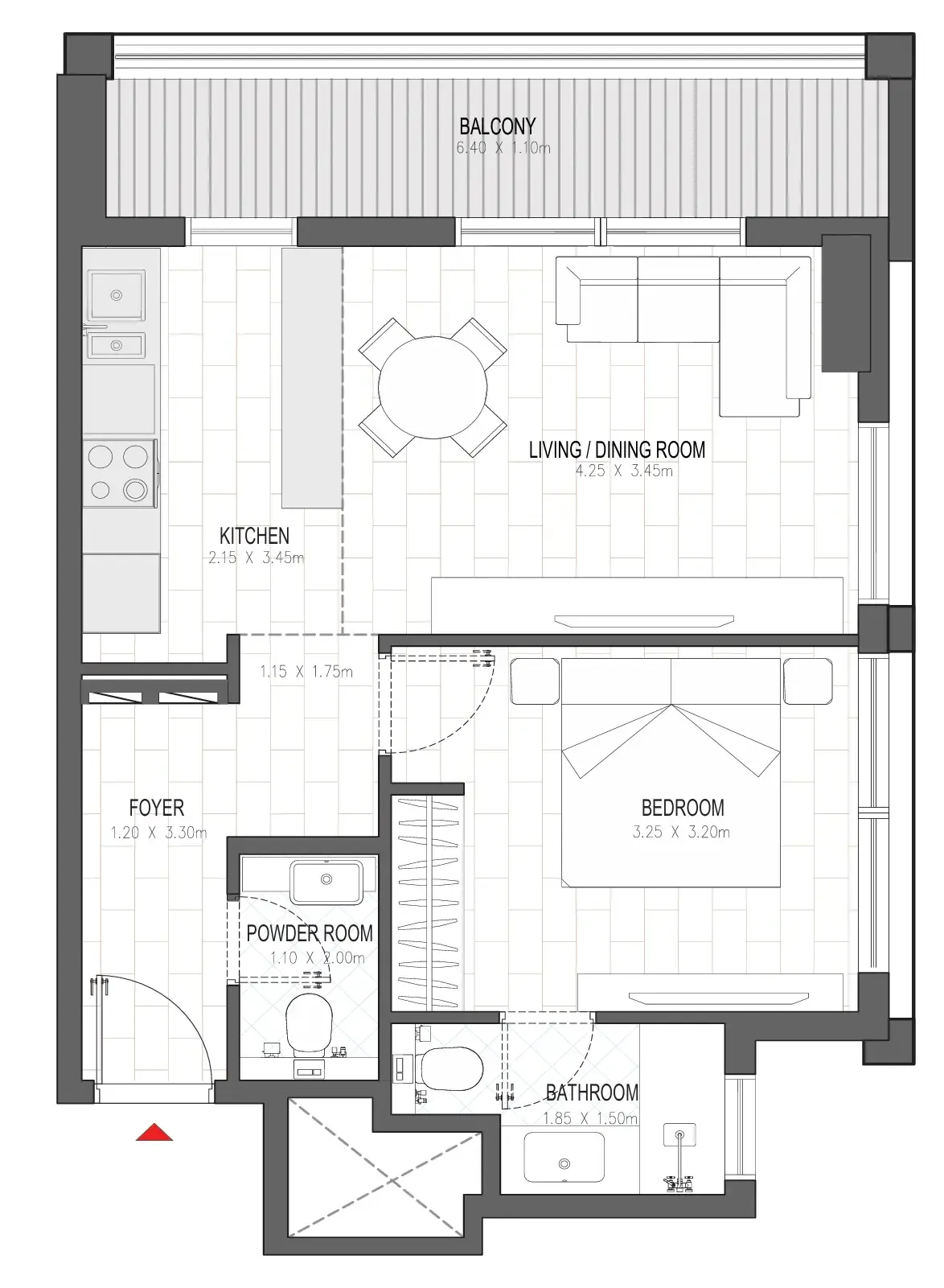 Alef Group Olfah floor plan