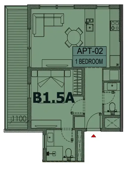 Alef Group Olfah floor plan