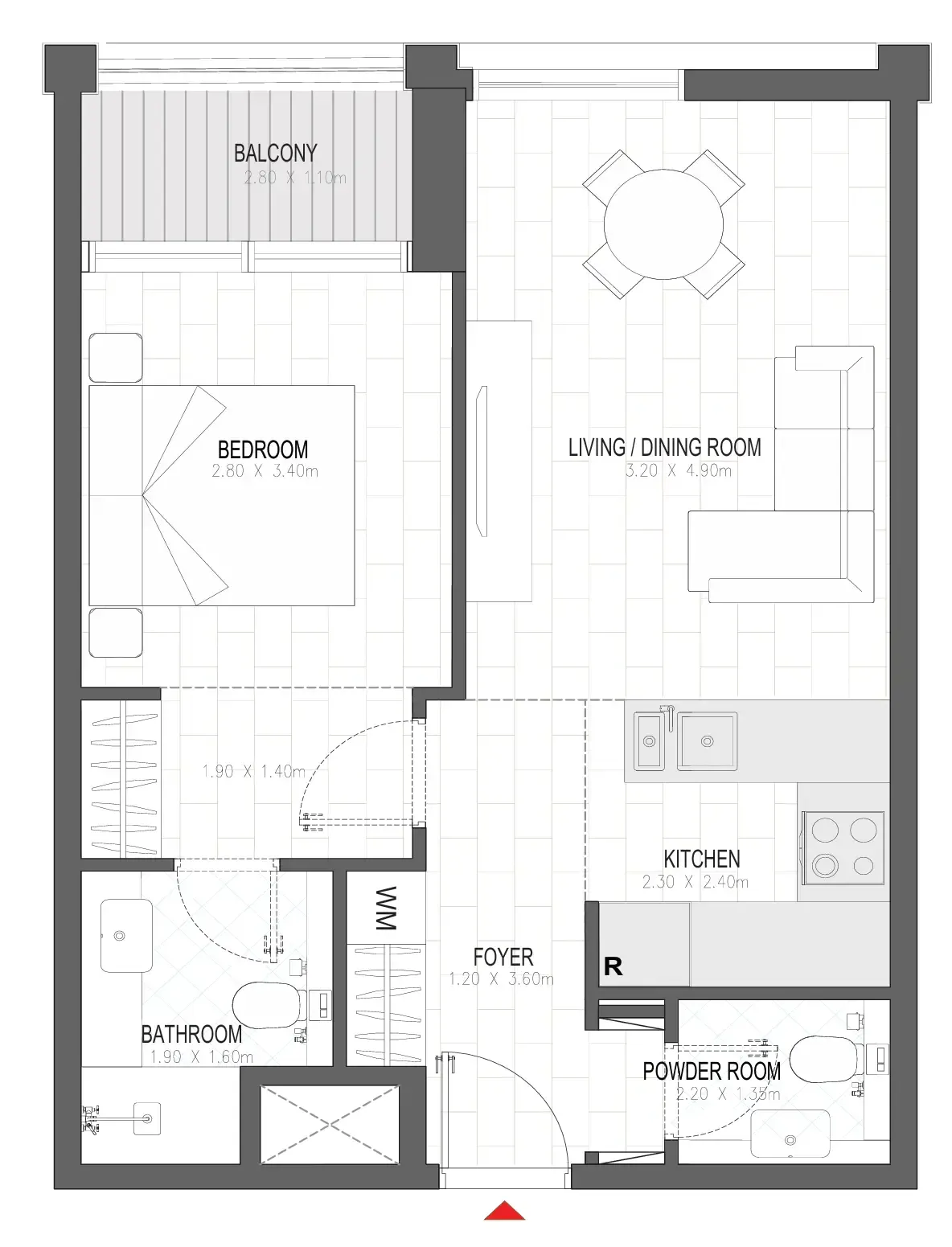 Alef Group Olfah floor plan