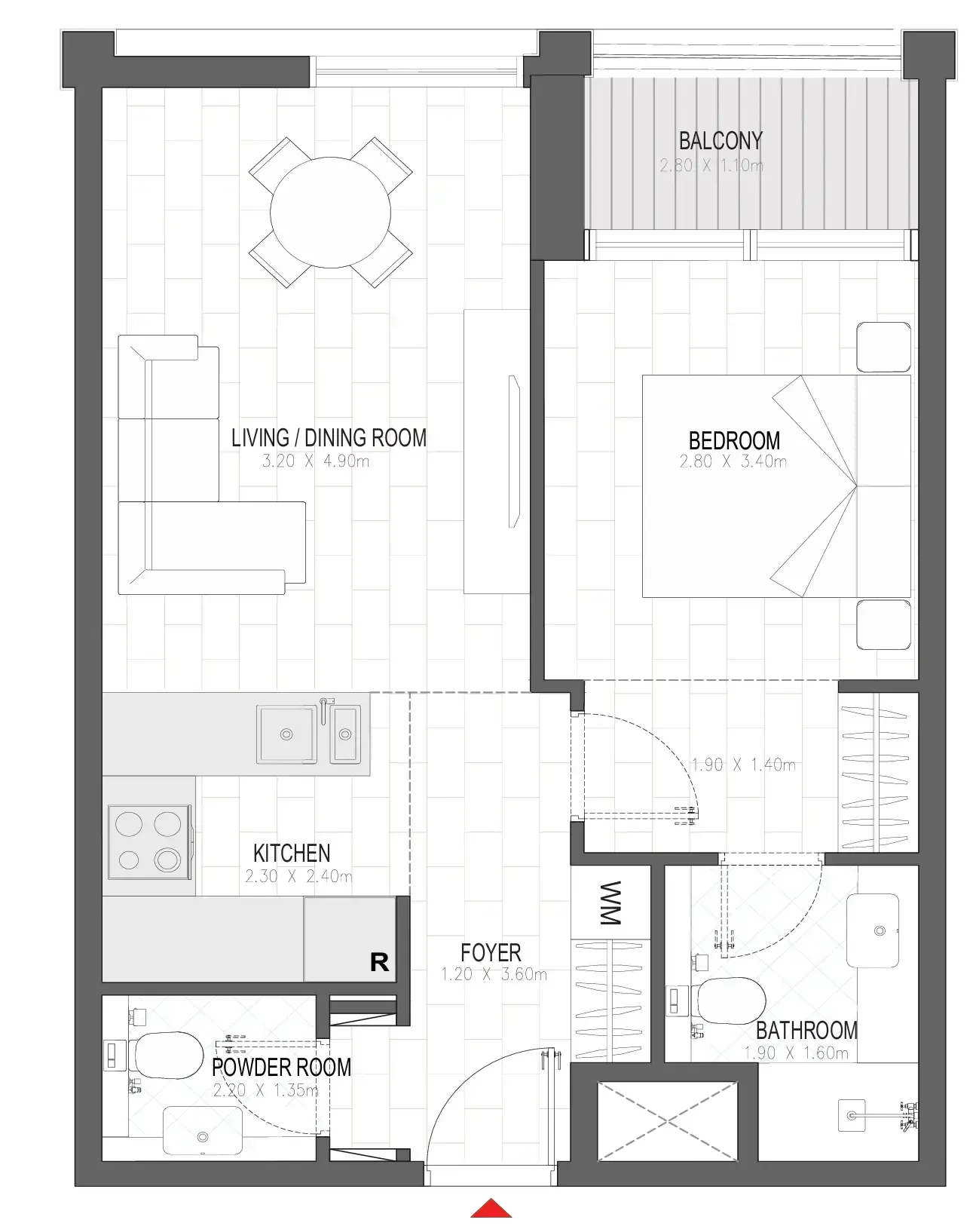 Alef Group Olfah floor plan