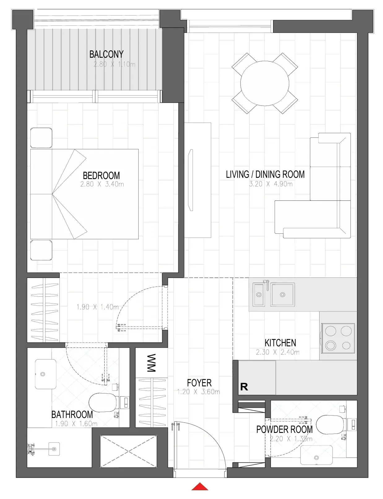 Alef Group Olfah floor plan
