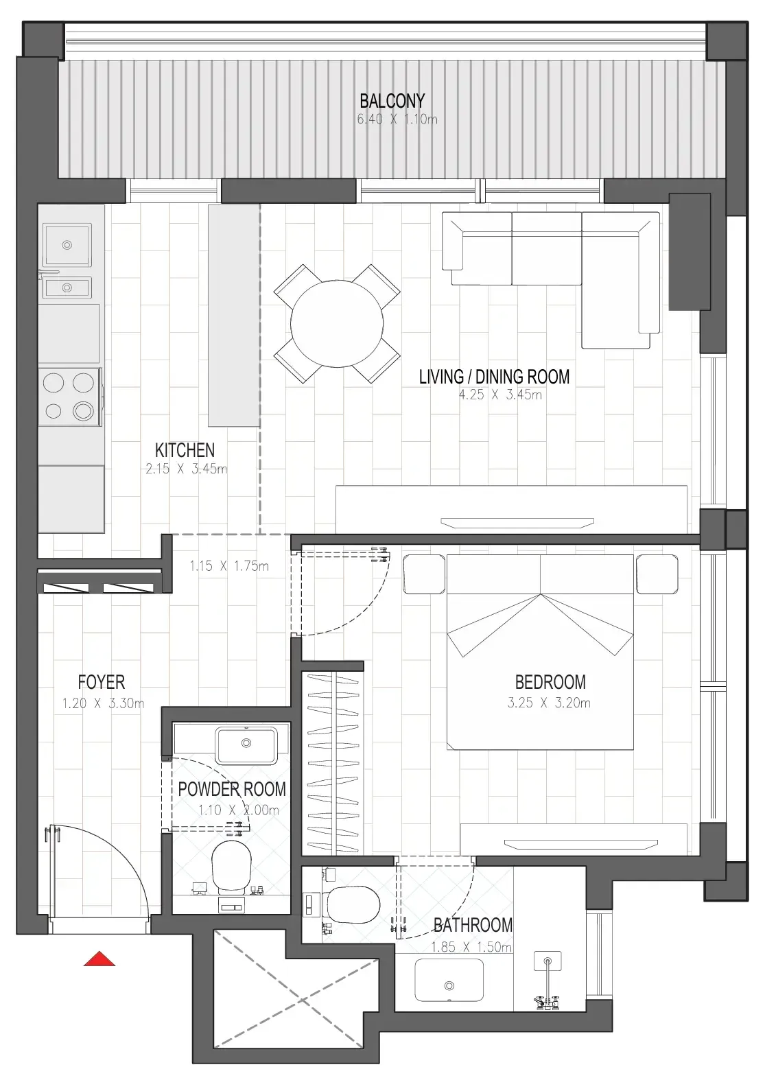 Alef Group Olfah floor plan